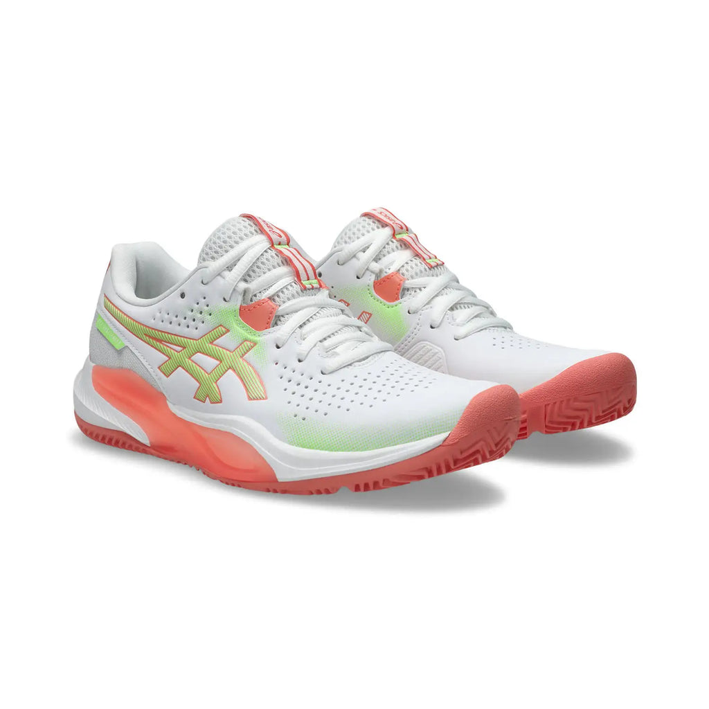 Zapatillas ASICS Gel-Challenger 15 Padel Women "White/Guava" 2026