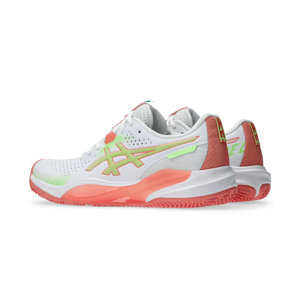 Zapatillas ASICS Gel-Challenger 15 Padel Women "White/Guava" 2026