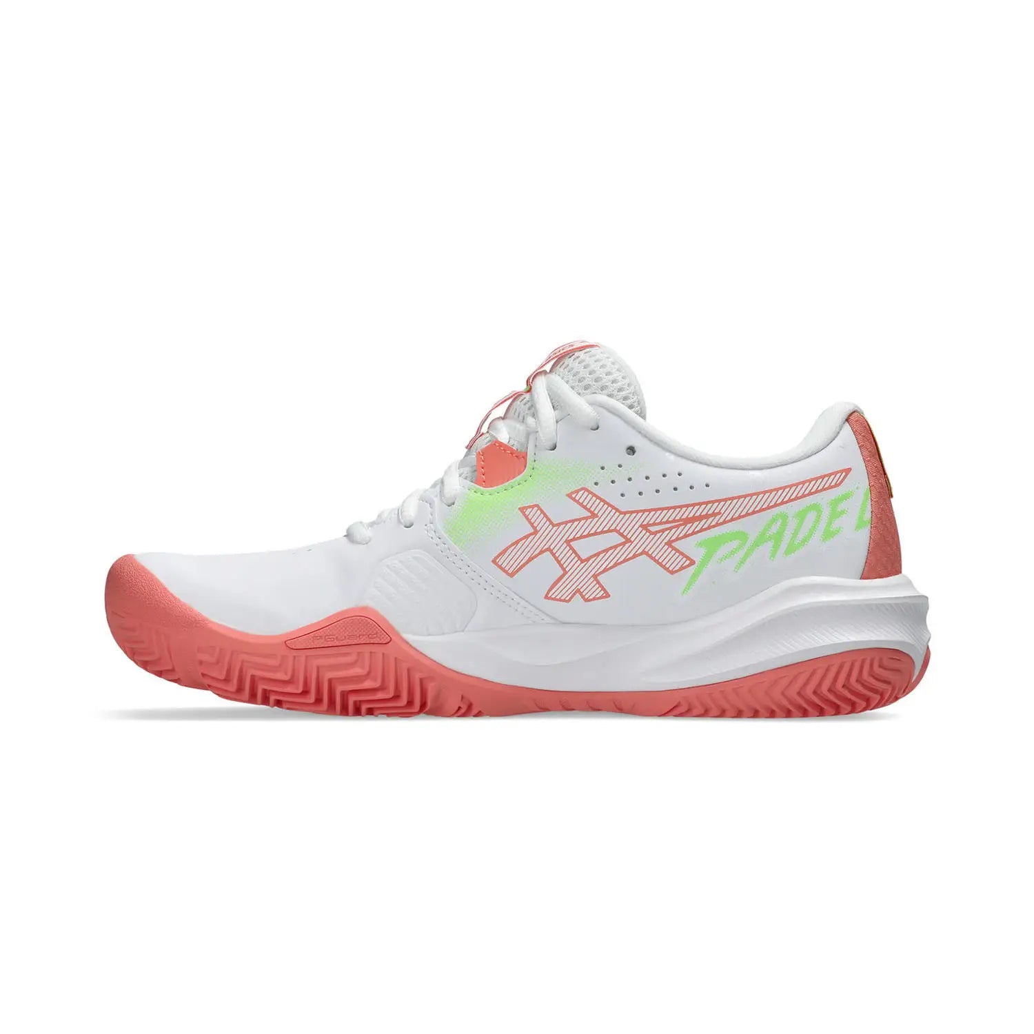 Zapatillas ASICS Gel-Challenger 15 Padel Women "White/Guava" 2026
