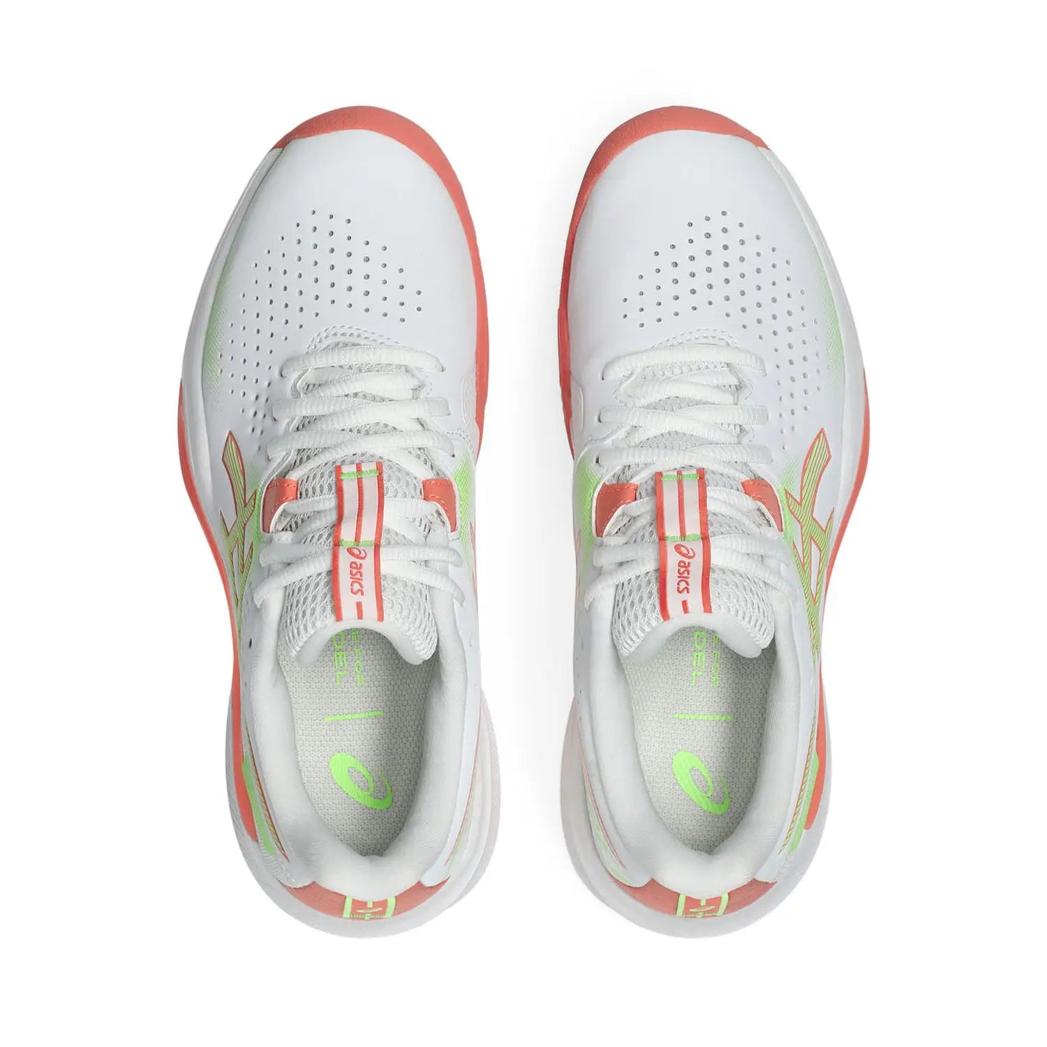 Zapatillas ASICS Gel-Challenger 15 Padel Women "White/Guava" 2026