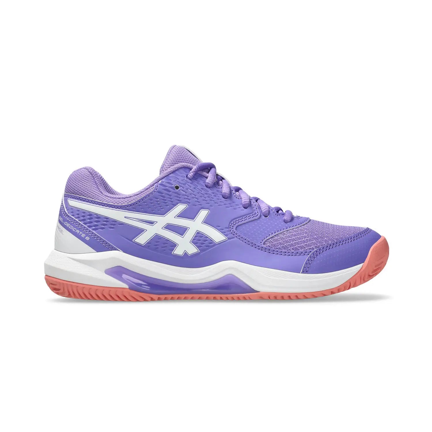 Zapatillas ASICS Gel Dedicate 8 Padel Women Amethyst/White