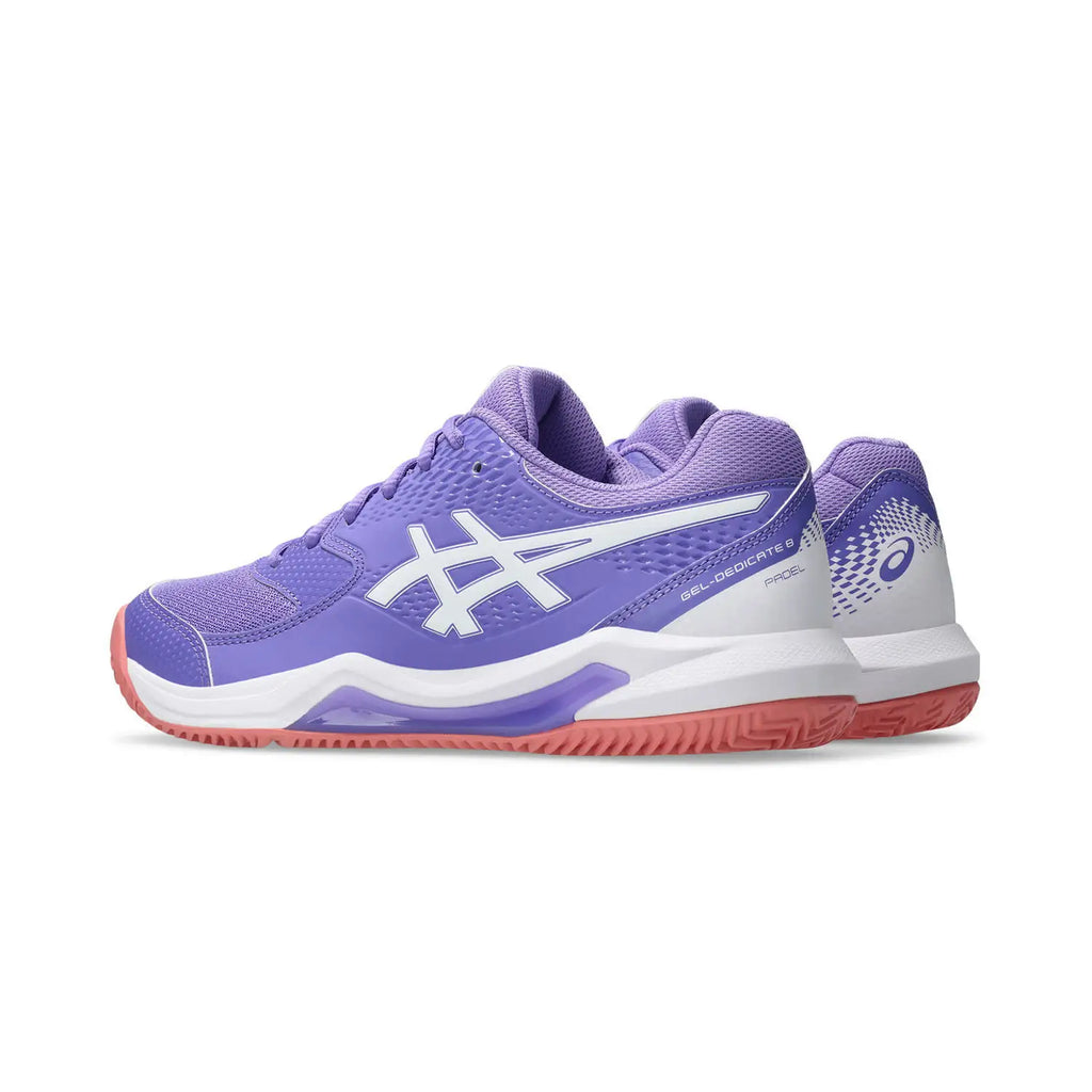 Zapatillas ASICS Gel Dedicate 8 Padel Women Amethyst/White