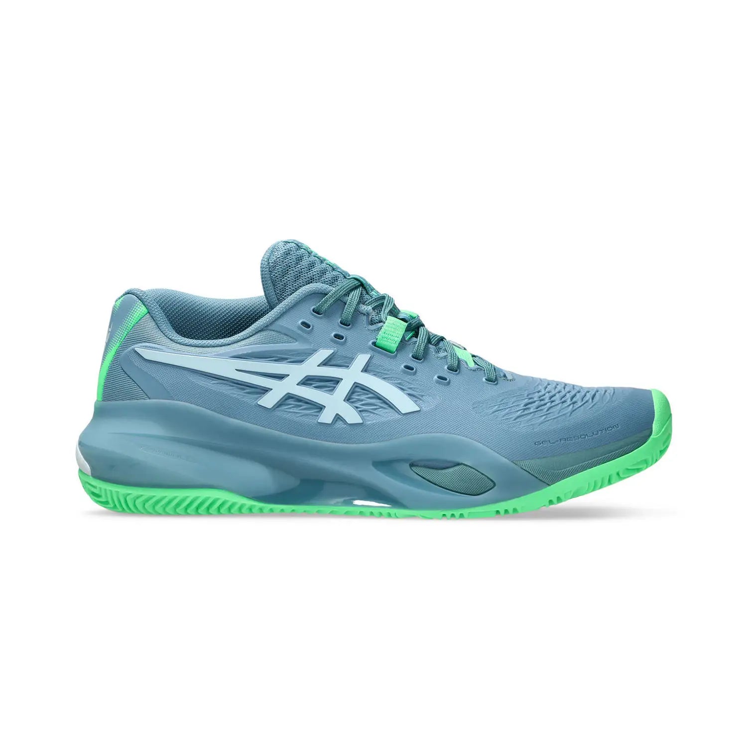 Zapatillas Asics Gel Resolution X Padel "Saba Blue/Cool Grey"