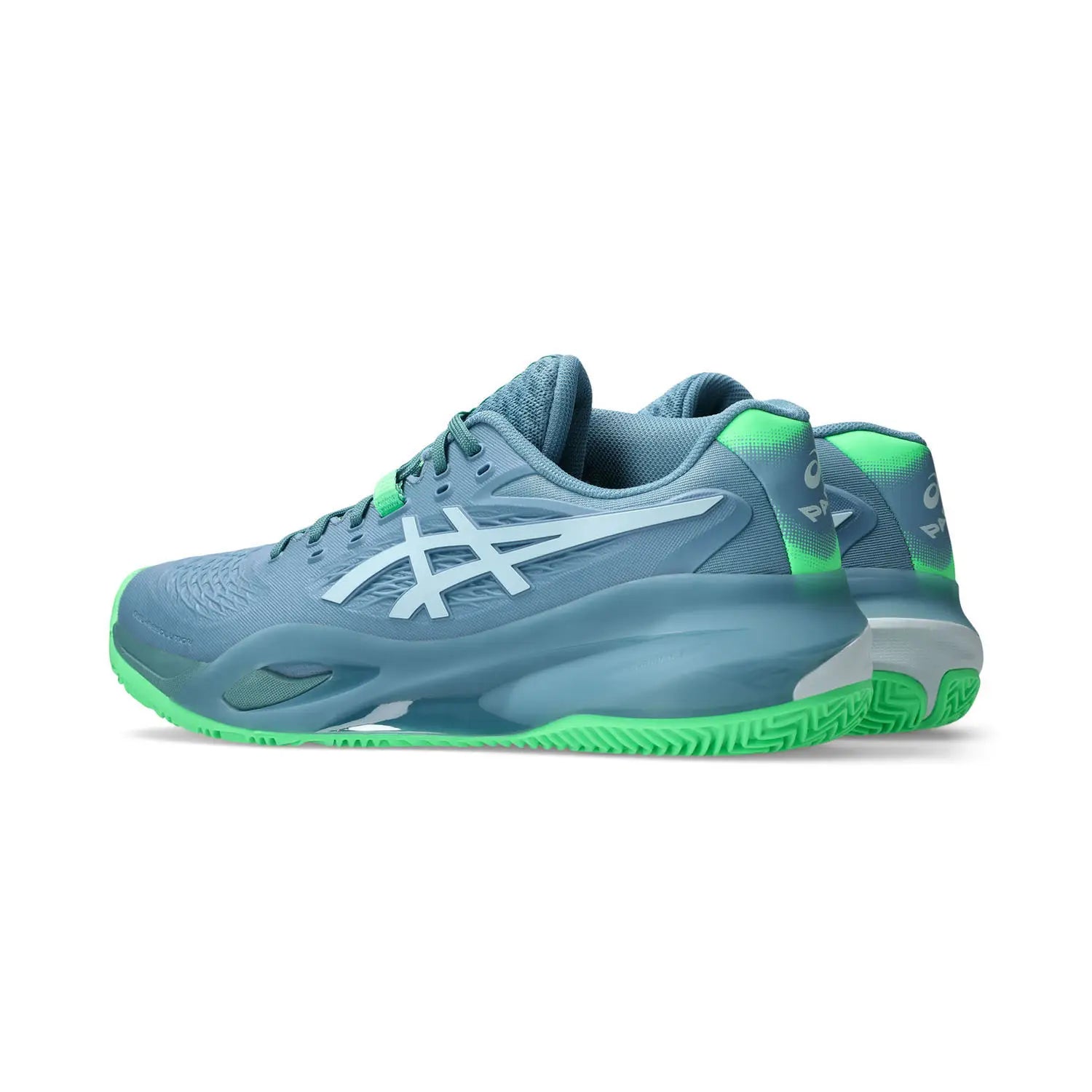 Zapatillas Asics Gel Resolution X Padel "Saba Blue/Cool Grey"