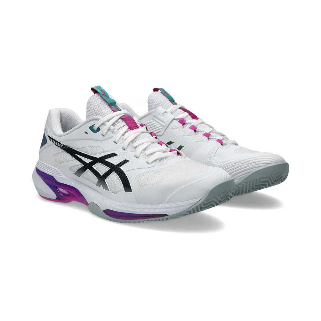 Zapatillas ASICS Solution Speed FF4 Clay "Blanco/Lila"