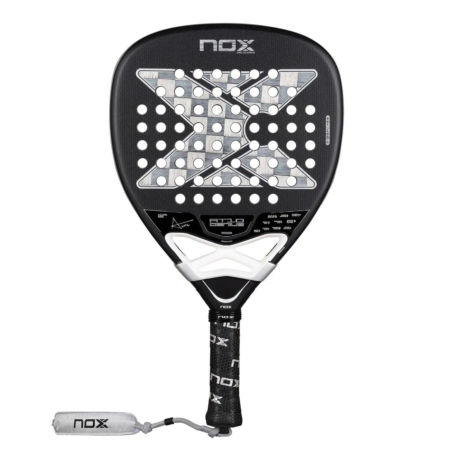 Pala NOX AT10 Genius Attack 18K Alum by Agustin Tapia 2026