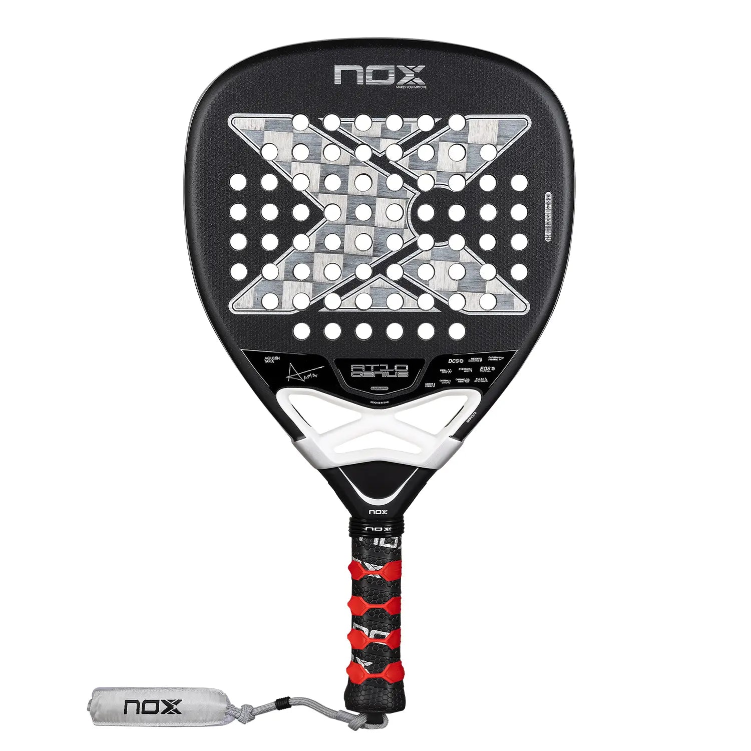 Pala NOX AT10 Genius Attack 18K Alum by Agustin Tapia 2026