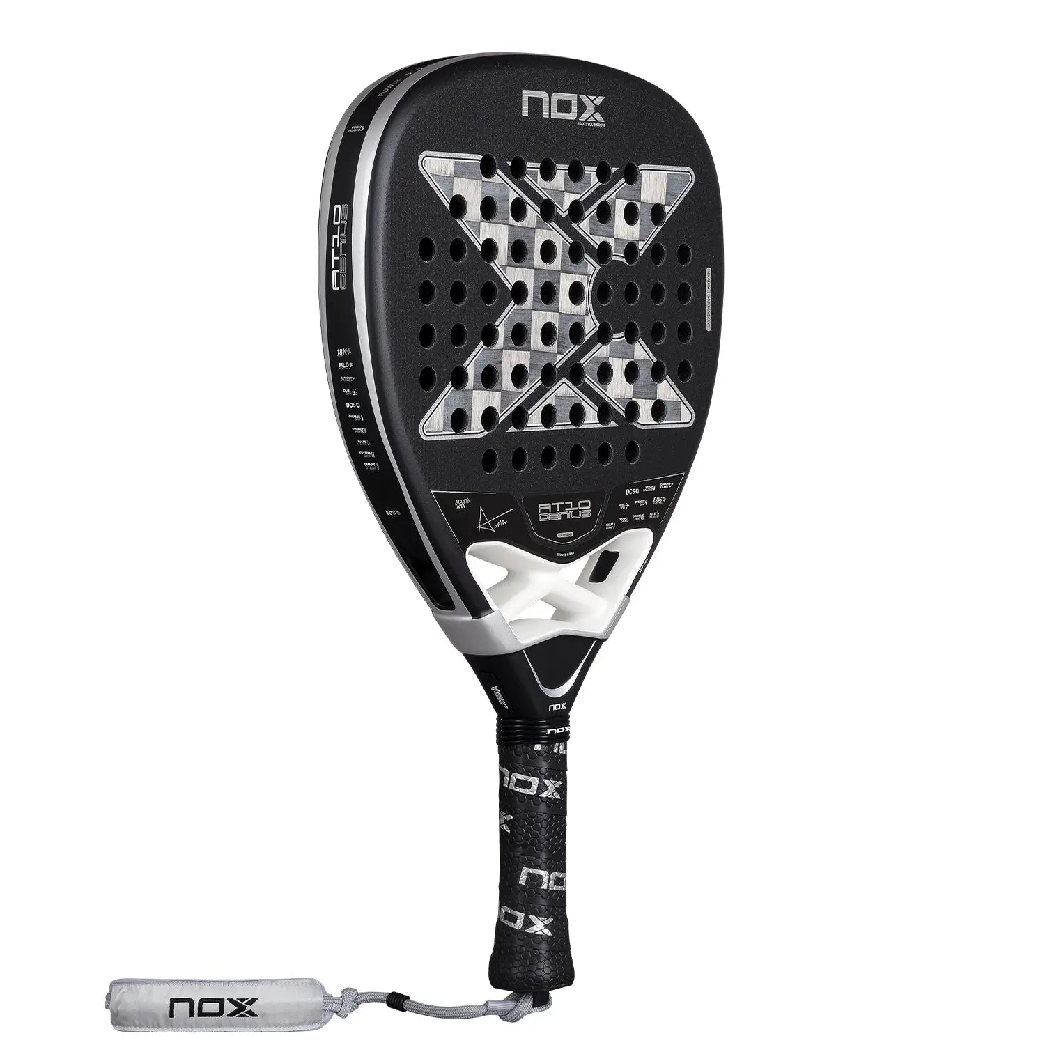 Pala NOX AT10 Genius Attack 18K Alum by Agustin Tapia 2026