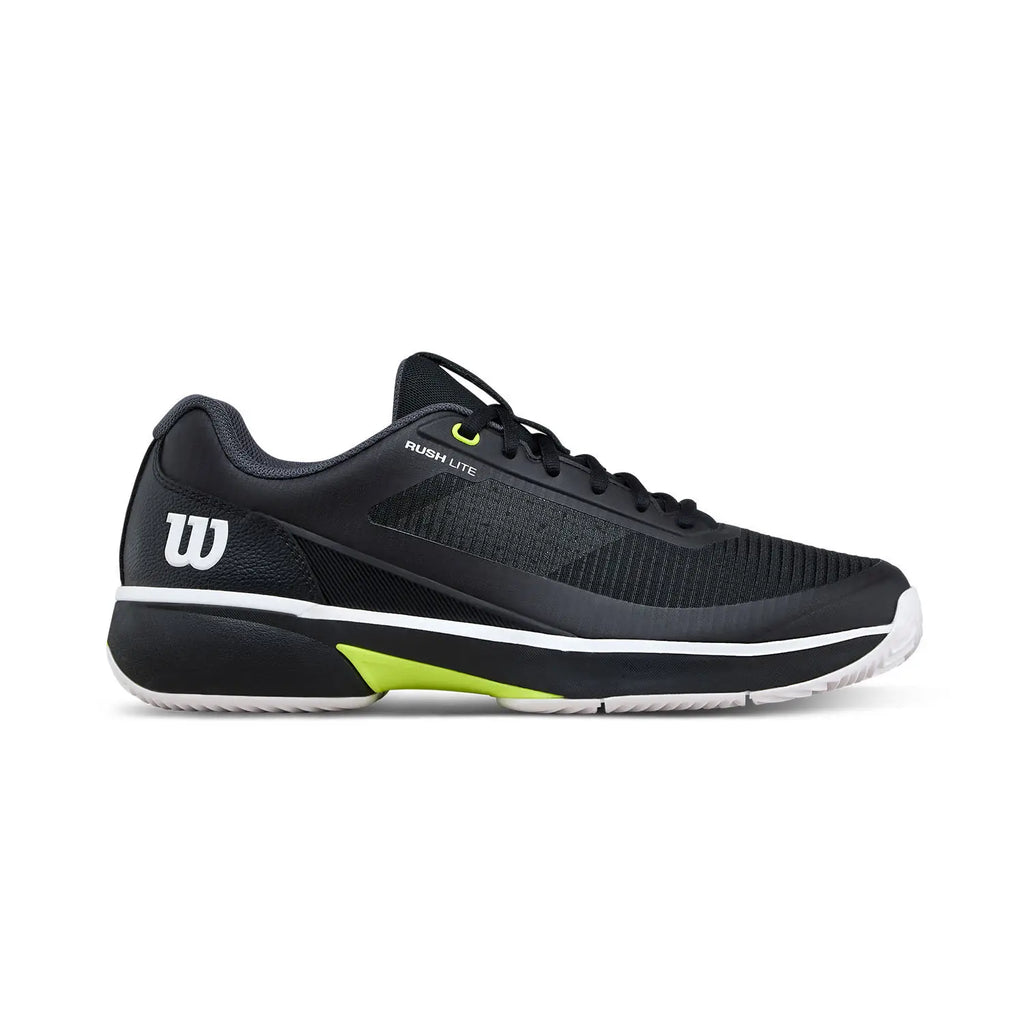Zapatillas Wilson Rush Lite 5 Clay Negro