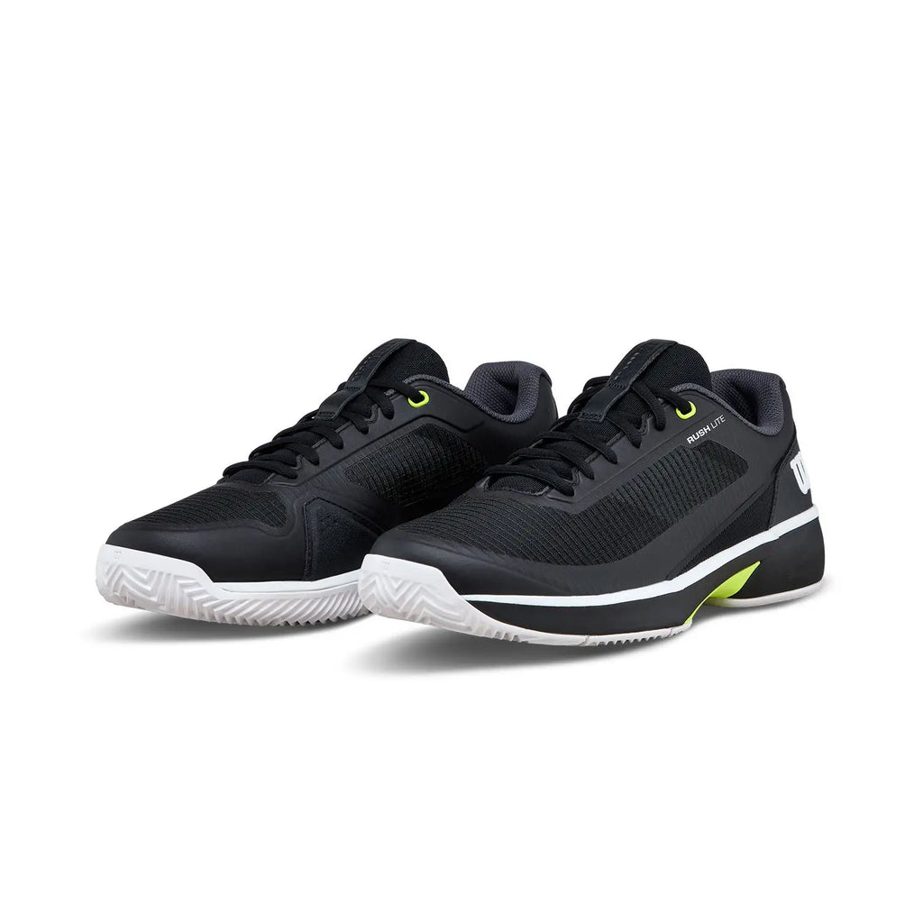 Zapatillas Wilson Rush Lite 5 Clay Negro