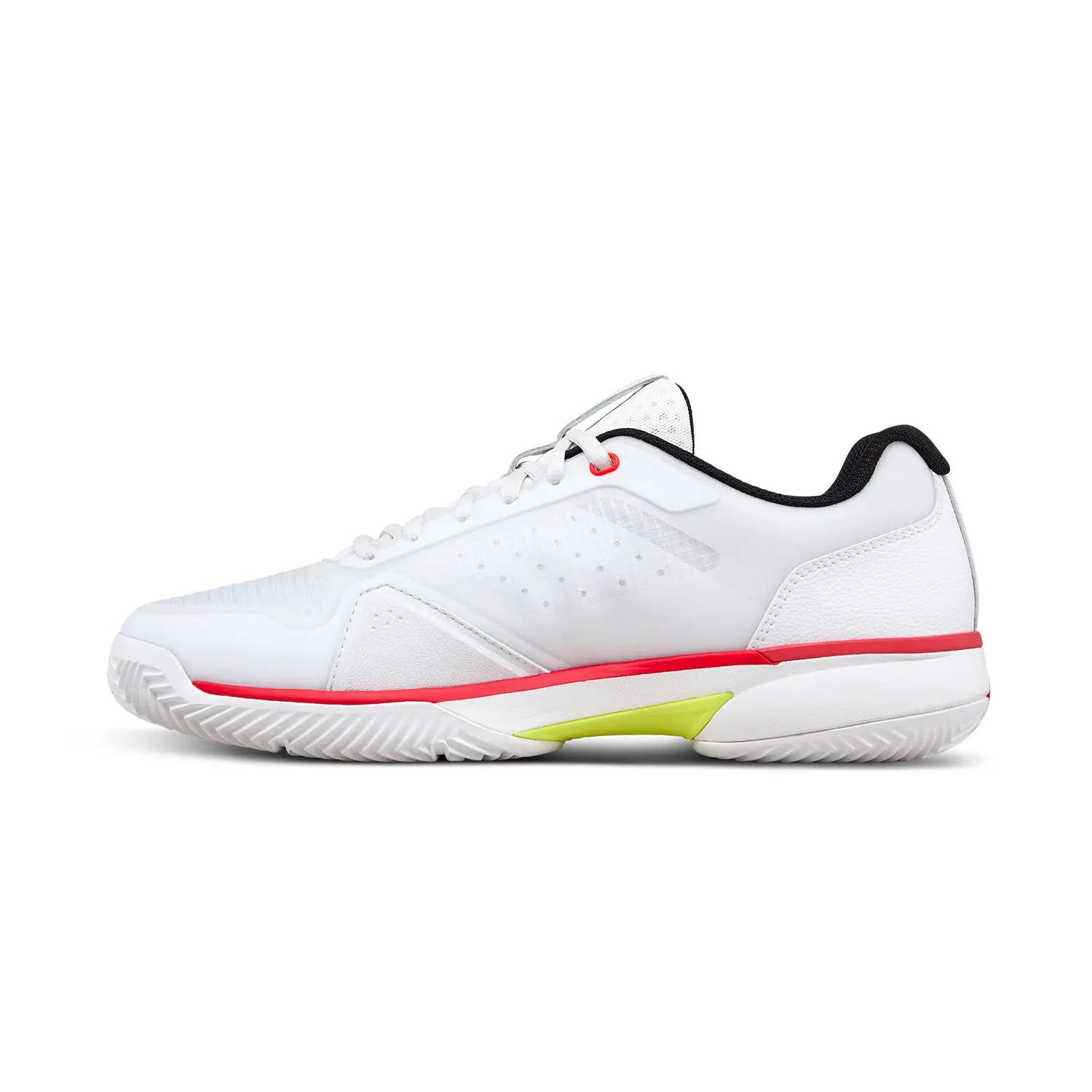 Zapatillas Wilson Rush Lite 5 Clay "Blanco/Rojo"