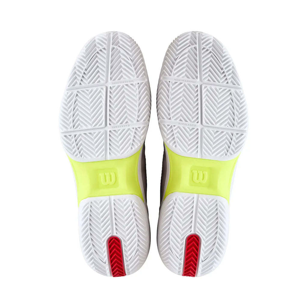 Zapatillas Wilson Rush Lite 5 Clay "Blanco/Rojo"