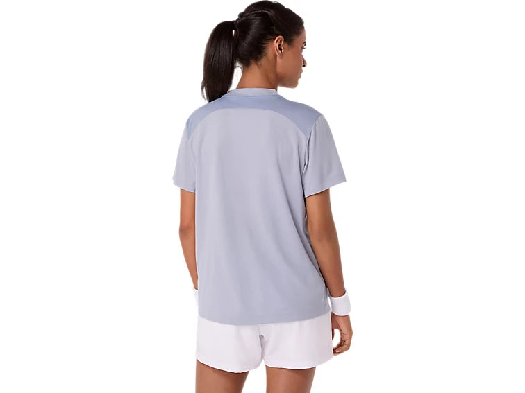 Camiseta ASICS Court Mujer Gris Azulado