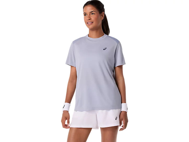 Camiseta ASICS Court Mujer Gris Azulado
