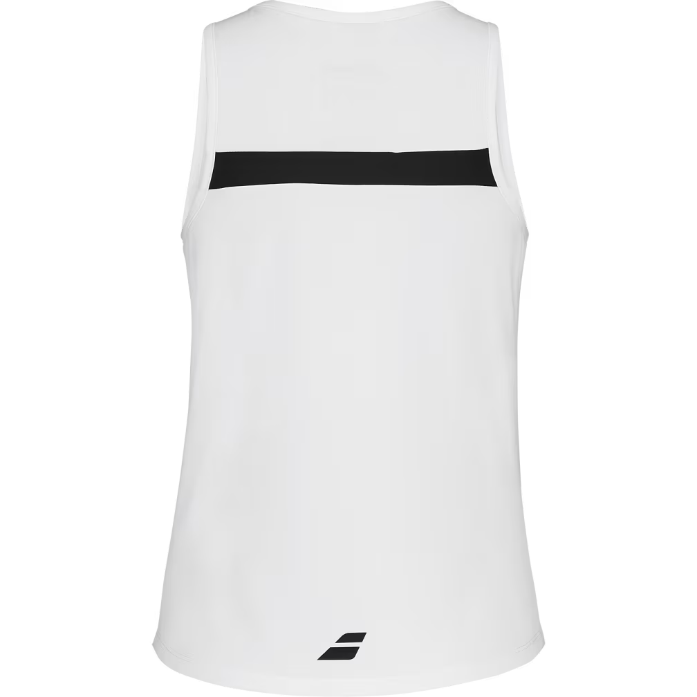 Camiseta Babolat Tank Top White/White Mujer 2025