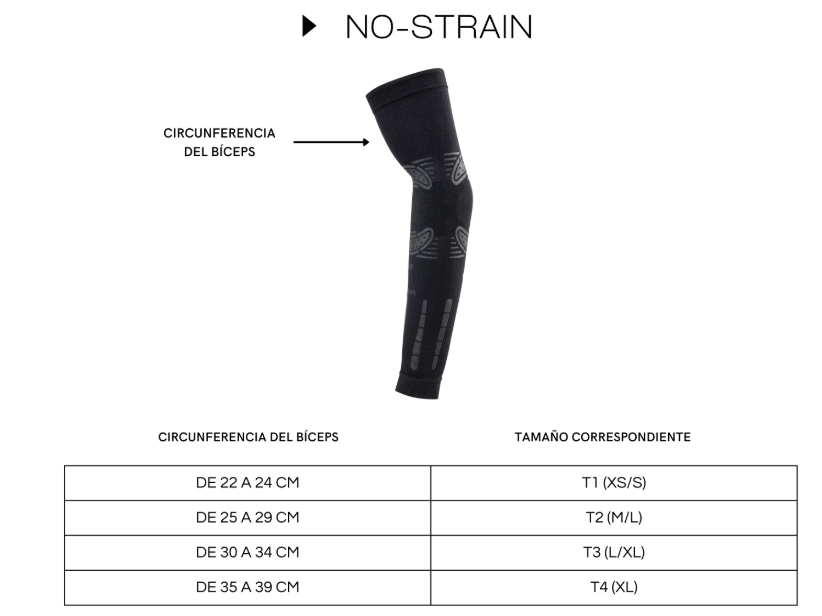 Manguito NO STRAIN Floky Negro