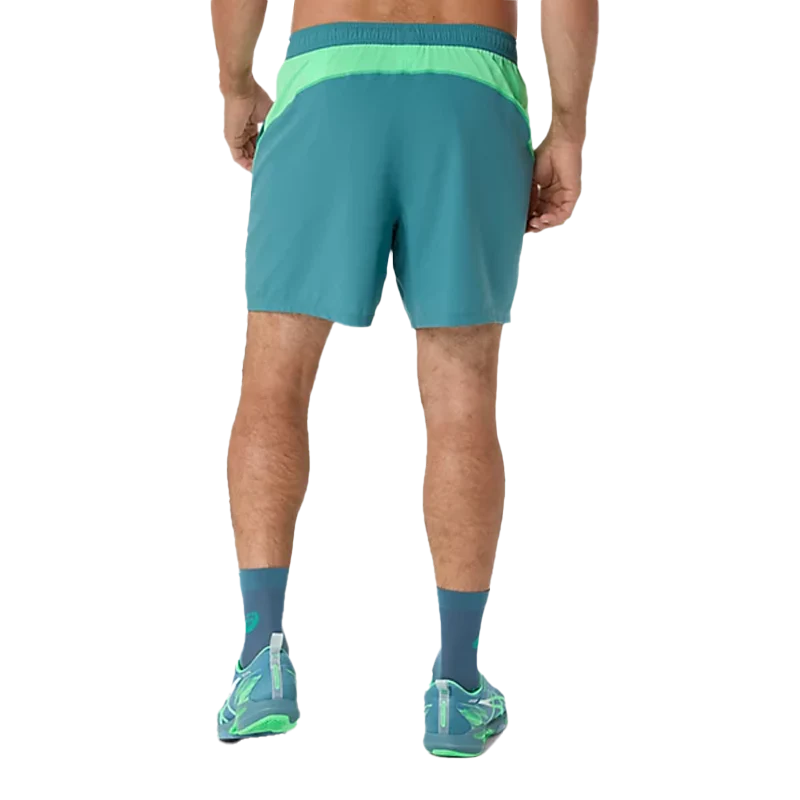 Short ASICS Padel Court 7In Misty Pine/Vital Green