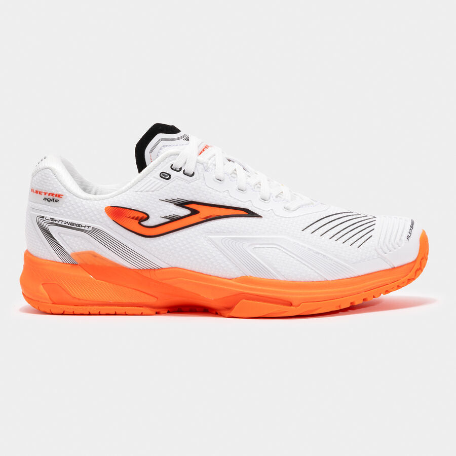 Joma Electric Men 25 Clay "Blanco/Naranja"