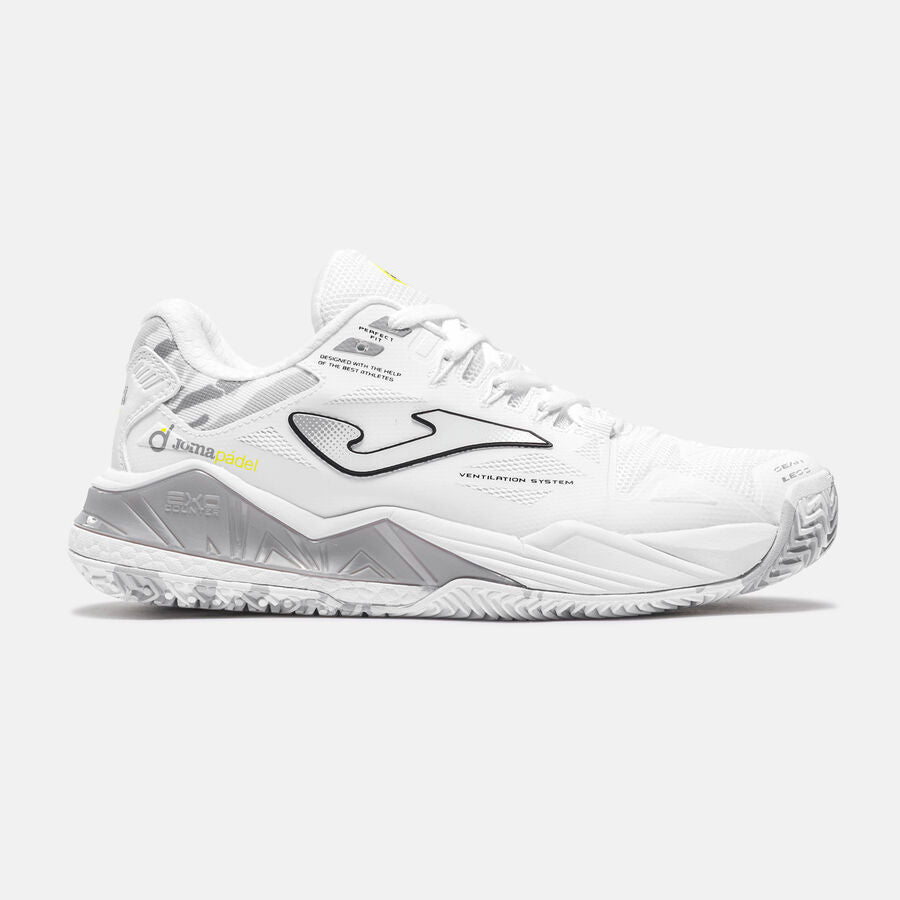 Zapatillas Joma Spin Mujer Blanco/Gris