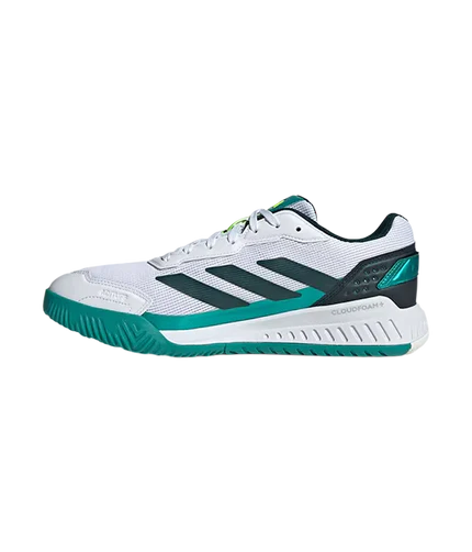Zapatillas Adidas Courtquick Padel M Blanco/Verde 2025
