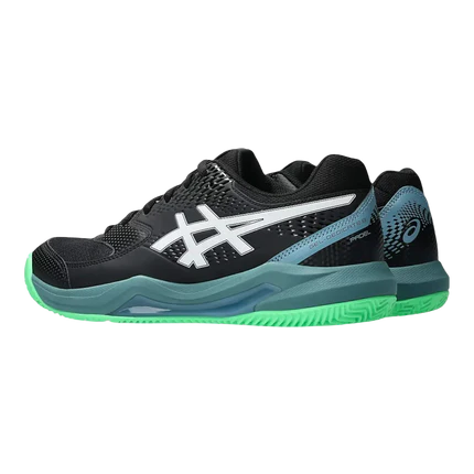 Zapatillas Asics Gel Dedicate 8 Padel Black/Vital Green