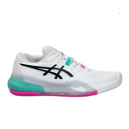 Zapatillas Asics Gel Resolution X Clay White/Aurora Green