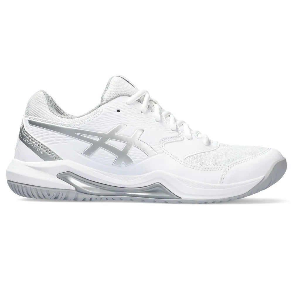 Zapatillas Asics Gel Dedicate 8 Padel Women White/Pure Silver
