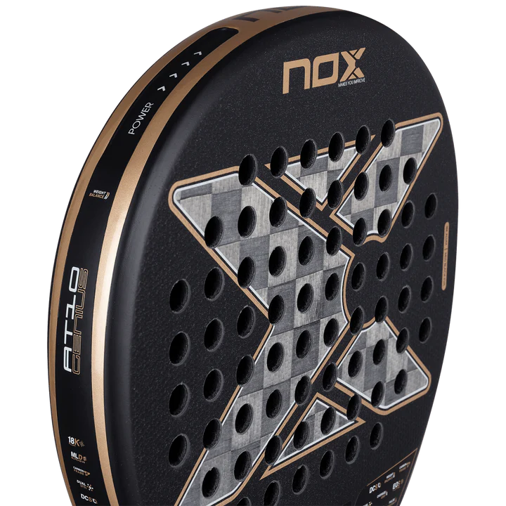 Pala NOX AT10 Genius 18K Alum. 2026 by Agustín Tapia