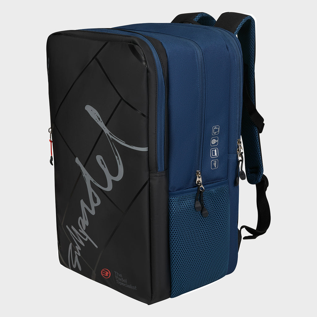 Mochila BullPadel Ionic Negro/Azul 2026