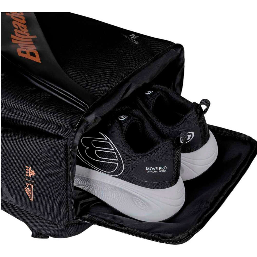 Mochila BullPadel Vertex Negro 2025