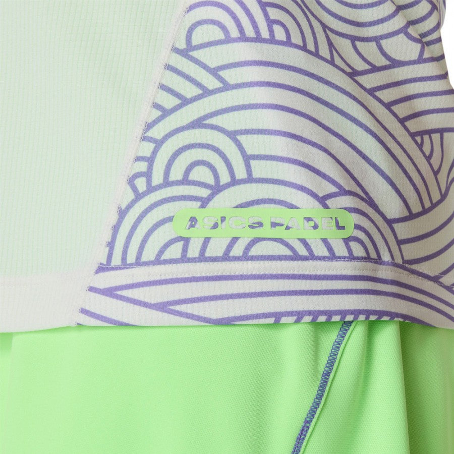 Camiseta sin mangas ASICS Padel Court Mujer Crema