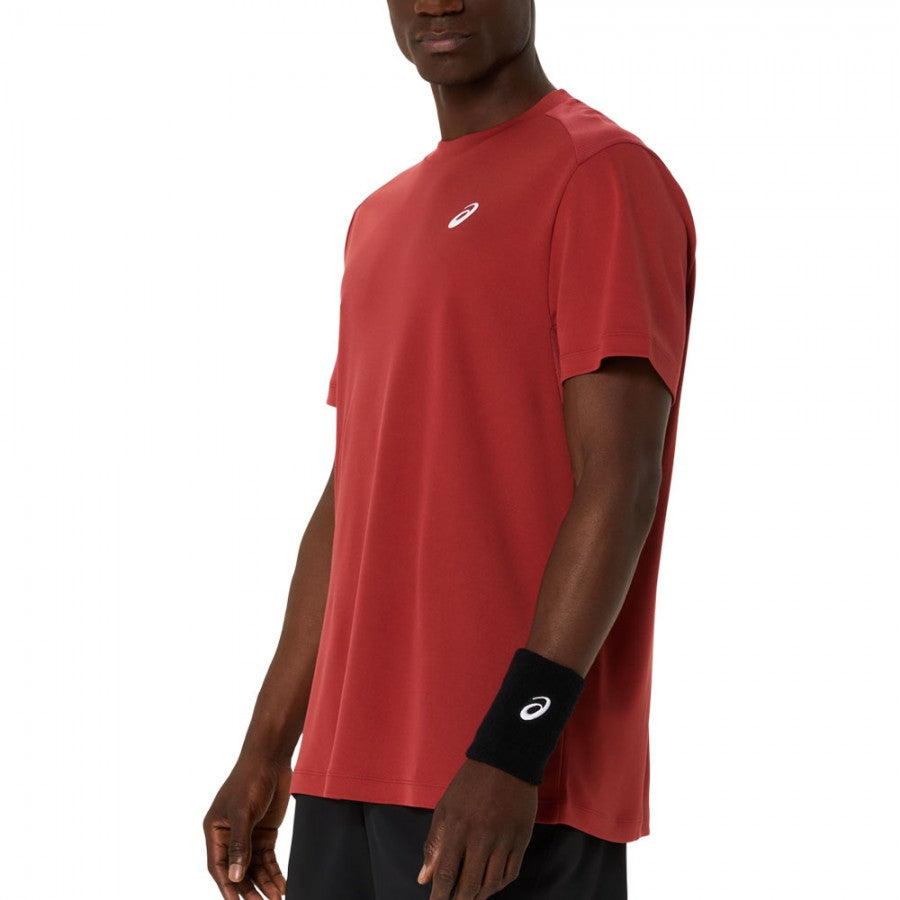 Camiseta ASICS Court SS Top "Burnt Red"