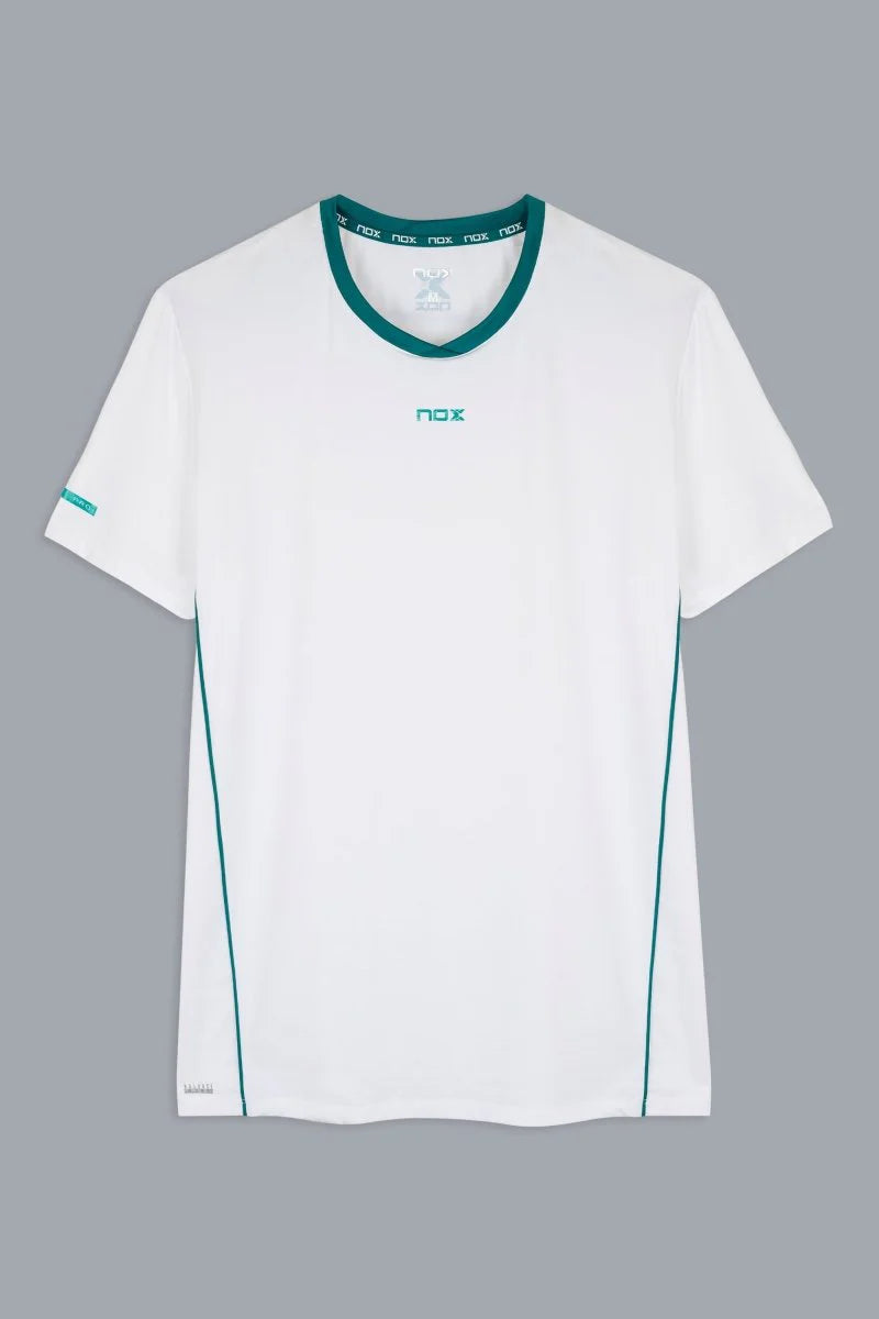 Camiseta NOX PRO White/Ivy Green 2026
