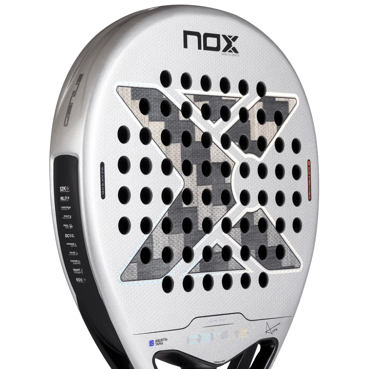 Pala NOX AT10 Genius 12K Xtrem 2027 by Agustin Tapia
