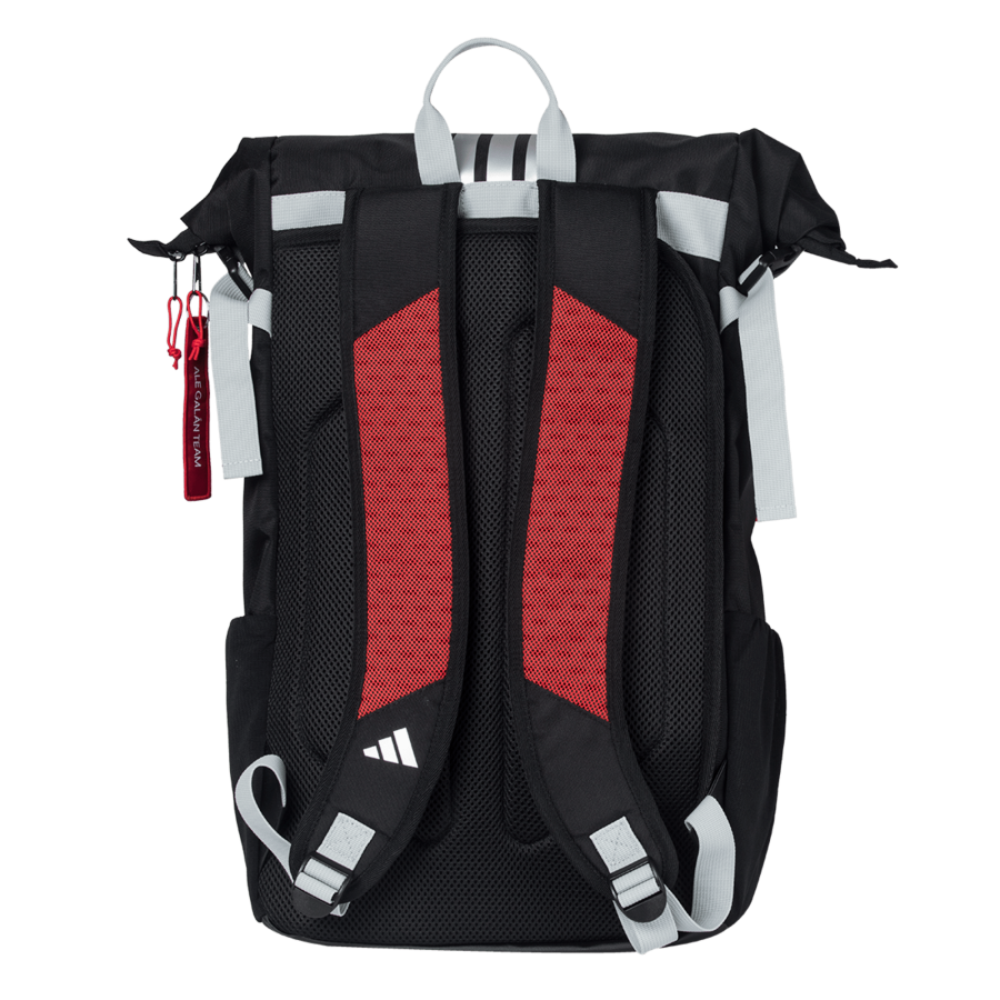 Mochila Adidas Multigame Negra/Roja 3.4 Ale Galán