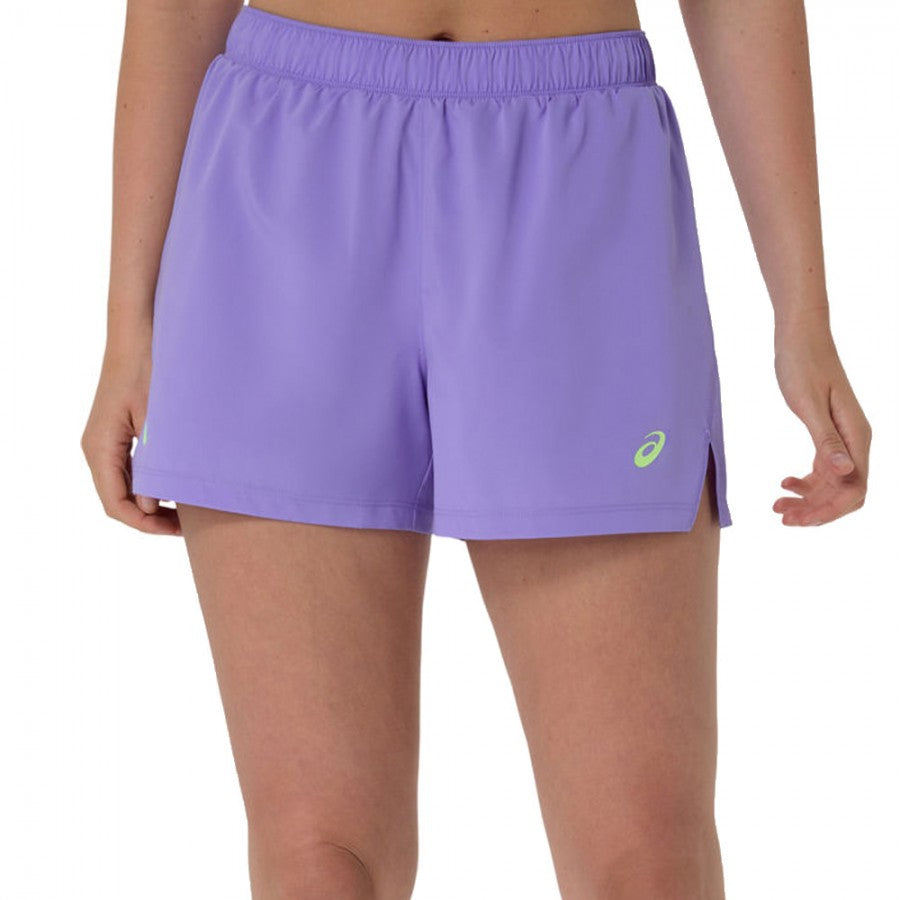 Short ASICS Padel Court 2in1 Mujer Morado