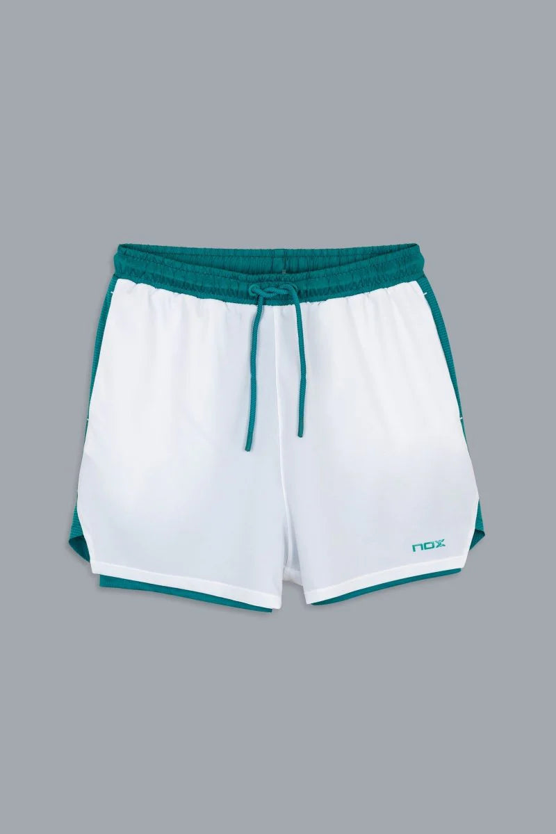 Short NOX PRO White/Ivy Green 2026