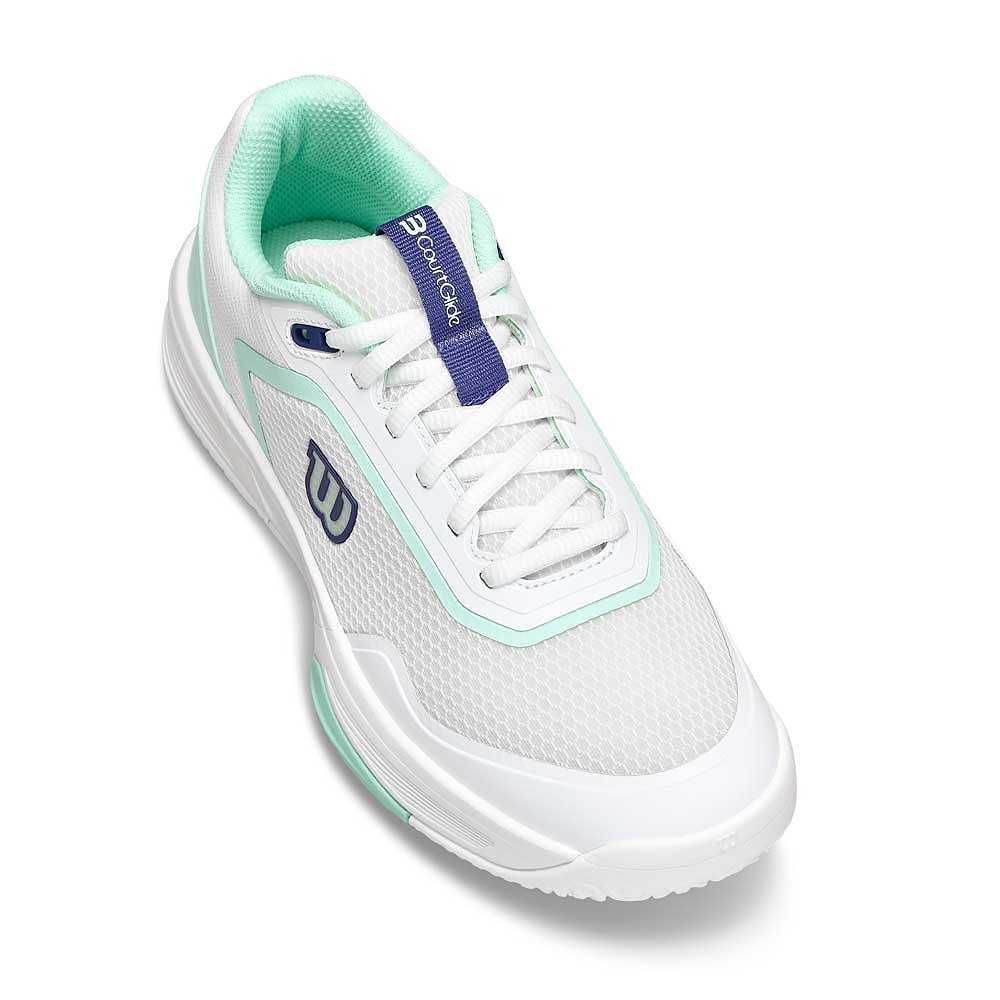 Zapatillas Wilson CourtGlide W White/Bay/Skipper Blue 2026