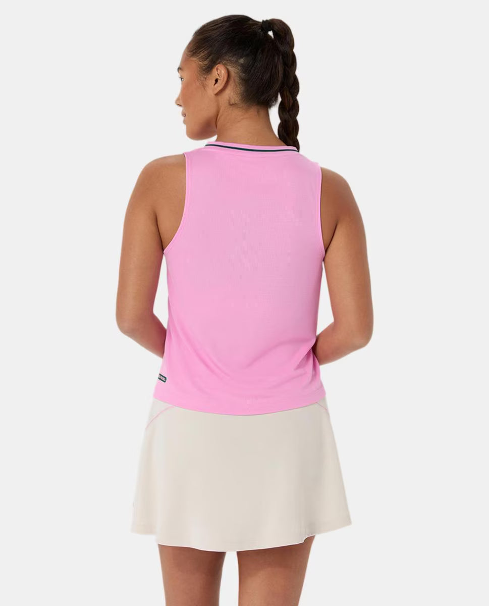 Camiseta sin mangas ASICS Padel Court Mujer Rosa